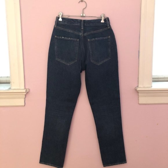 AGOLDE Remy High Rise Straight Jeans Wink Wash EUC - Picture 4 of 8